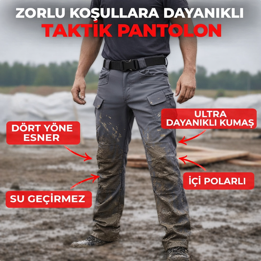 Ultra Dayanıklı Taktik Pantolon